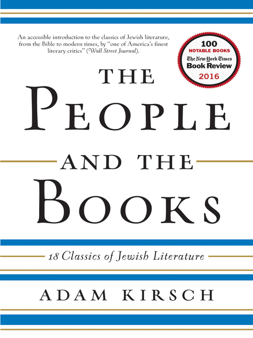 Détails du titre pour The People and the Books par Adam Kirsch - Disponible